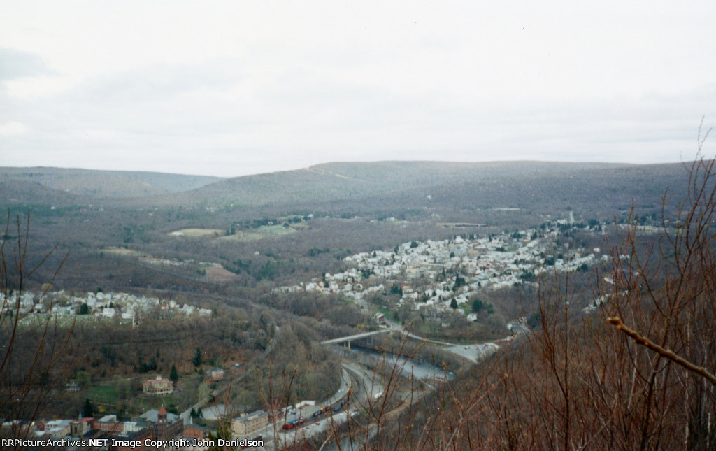 Jim Thorpe from Flagstaff Mountain 